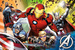 Puzzle 24 Maxi Marvel Silni Avengers 3w1 Dwustronne Trefl