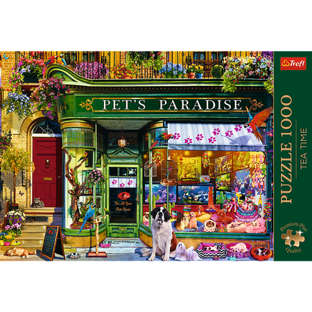 Puzzle 1000 Raj dla zwierząt Trefl