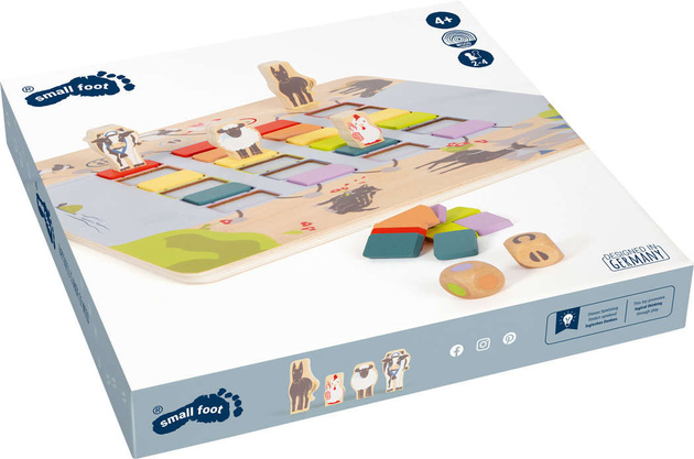 Drewniana gra w mosty przyjaciele Small Foot