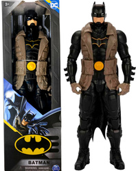 DC Comics Batman duża figurka lalka w brązowym płaszczu 30 cm