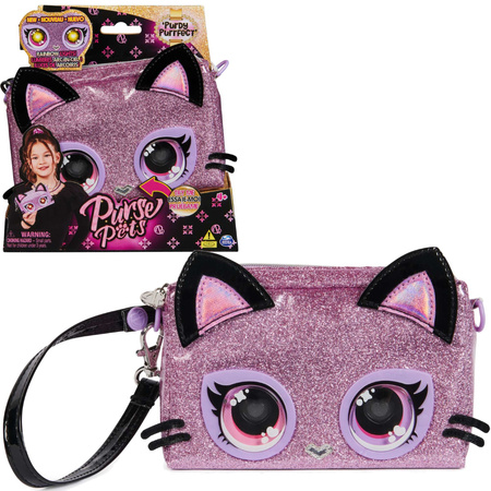Purse Pets Purdy Purrfect torebka z tęczowymi oczami