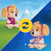 Psi Patrol Pojazd Z Figurką Skye Helikopter + Bedtime Przytulanka Plush Maskotka 25 Cm