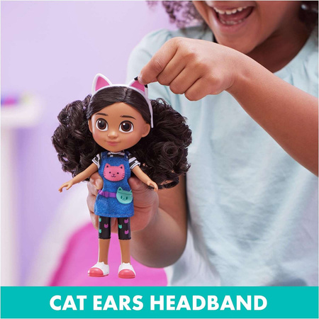 Koci Domek Gabi lalka Gabby 20 cm i zestaw gier 3w1 Domino Pop-up Karty Jumbo