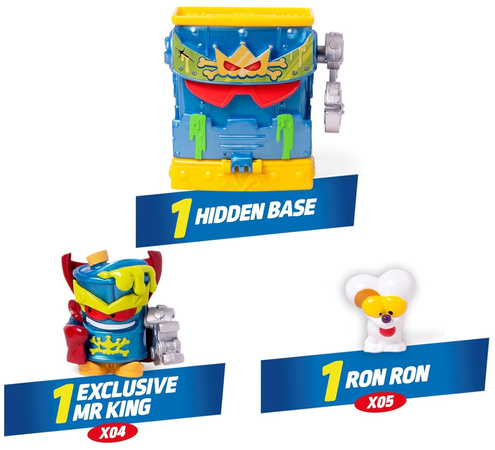 SuperThings Rivals of Kaboom Hidden Base Mr King zestaw Tajna Baza Mr Kinga