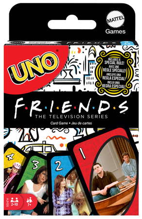 Towarzyska Gra karciana UNO Przyjaciele Friends