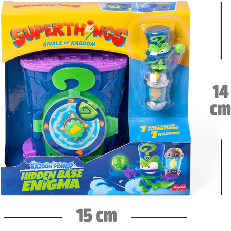 SuperThings Rivals of Kaboom Hidden Base Enigma zestaw Tajna Baza Enigmy