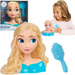 Lalka Głowa do czesania i stylizacji włosów Księżniczka Disney Elsa Kraina Lodu +szczotka