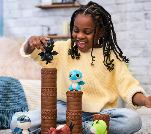 Jak wytresować smoka maskotka niespodzianka smok 7,5 cm