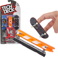 Tech Deck zestaw 2 x fingerboard mini deskorolka Thank You w zestawie z przeszkodą