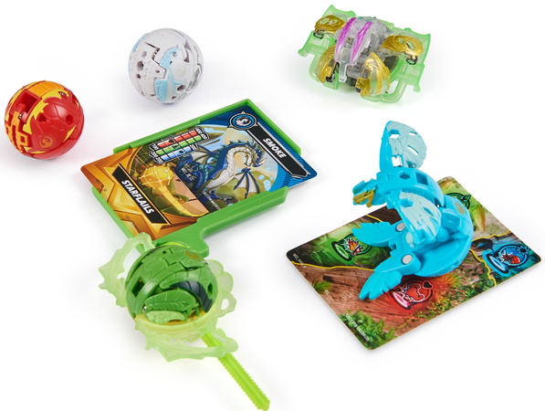 Zestaw Bakugan Battle Pack Gra strategiczna + Figurki Special Attack Octogan Special Attack Spidra