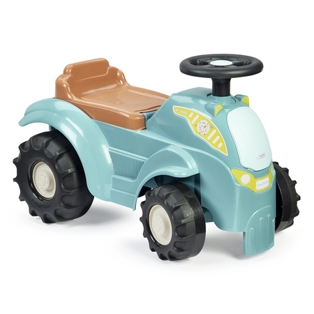 Abrick Niebieski Traktor ze Schowkiem Jeździk Pojazd Farmerski