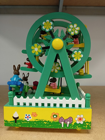 Small Foot Drewniana pozytywka Diabelski Młyn WADLIWA