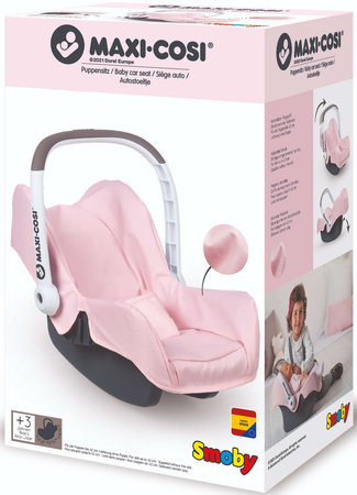 Smoby Fotelik samochodowy dla lalek Maxi Cosi 2w1
