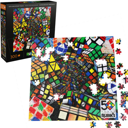 Puzzle Kostka Rubika Rubik's Cube 50-lecie 300 Elementów