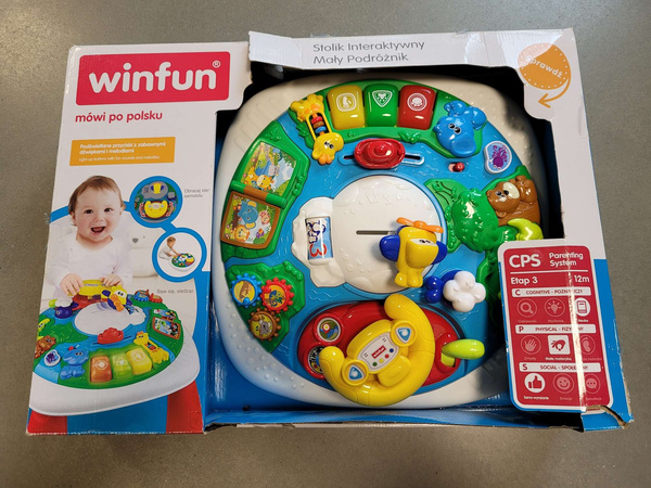 OUTLET Stolik Interaktywny Mały Podróżnik