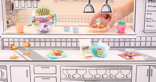 MGA Mini Verse Make It Mini Cafe Kula Niespodzianka Kawiarnia Słodkości