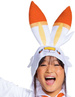 Strój karnawałowy Pokemon Scorbunny kostium białe przebranie 126-136 cm (7-8 lat) Kigurumi