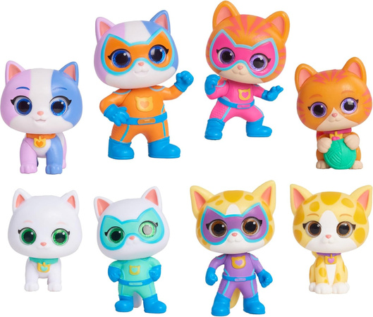 Disney Junior Super Kitties Superkoty Mini figurka Niespodzianka kotek