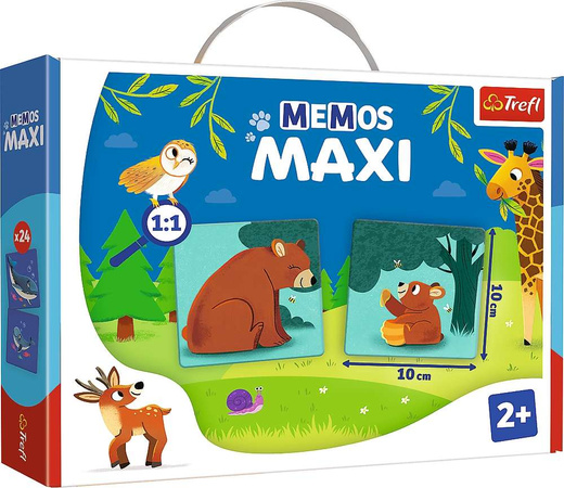 Gra pamięciowa Memos Maxi Zwierzęta i ich dzieci
