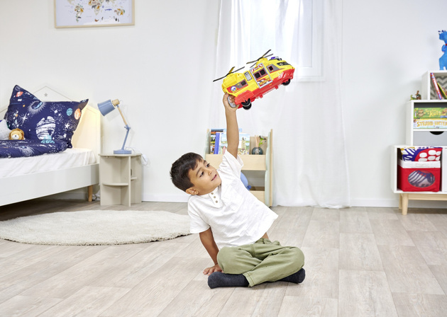 Helikopter ratunkowy górski z efektami dźwiękowymi i świetlnymi 30 cm