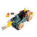 Monster Jam Mini Jams Megalodon Mad Hog Chomper zestaw z dużym i małym autkiem 1:87 