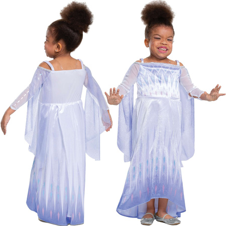 Strój karnawałowy Disney Kraina Lodu Elsa Frozen Księżniczka 109-123 cm (5-6 lat)