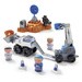 Ecoiffier Abrick Klocki Bazy kosmiczne z rakietą: figurki + pojazdy