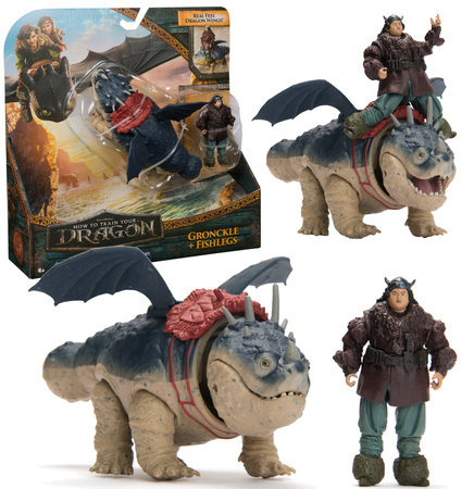 Jak Wytresować Smoka Zestaw How to Train Dragon smok Gronckle i Fishlegs