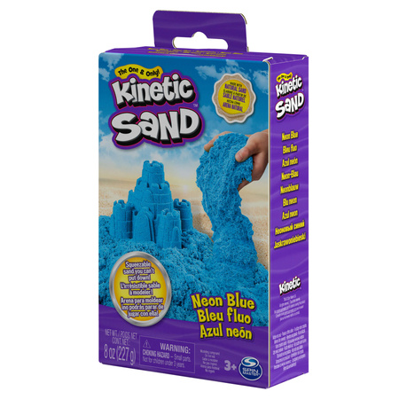 Piasek kinetyczny Kinetic Sand niebieski 227 g
