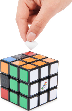 Zesta Kostka Rubika Oryginalna 3x3 układanka logiczna Rubik's Cube + Rubik's Kostka do nauki kolorowa strategiczna gra z naklejkami