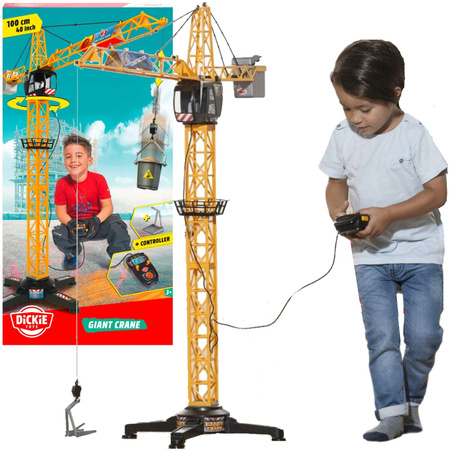 Mega Crane Dźwig Żuraw z dźwiękiem zdalnie sterowany 100 cm + pilot