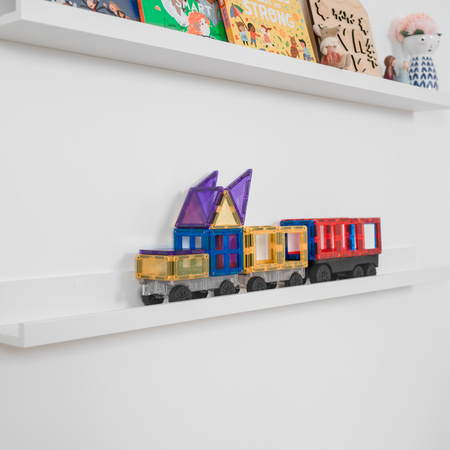 CONNETIX Rainbow Transport Pack Kreatywne klocki magnetyczne 50 elementów