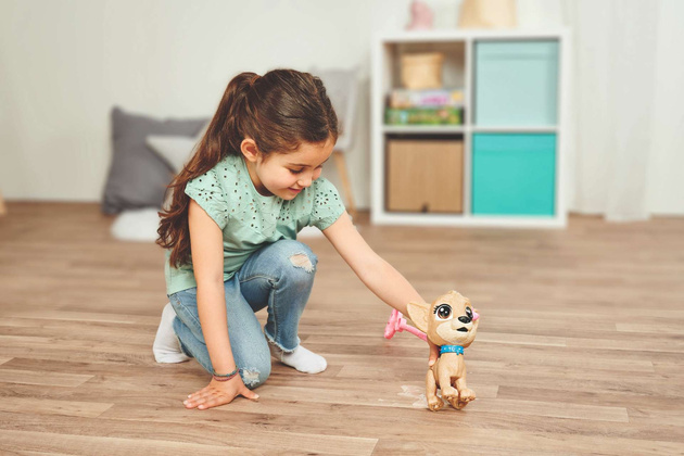 Mały Interaktywny Szczeniaczek Podręczny Piesek Chi Chi Love Pii Pii Puppy robi siku
