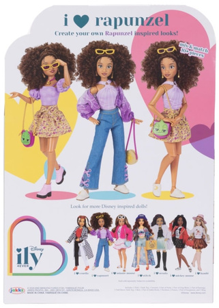 Disney ILY 4ever modna lalka z motywem Roszpunka i zestawem akcesoriów 30 cm