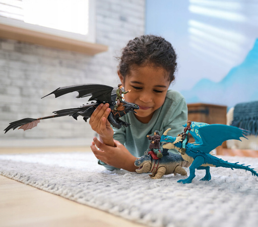 Jak Wytresować Smoka Film Szczerbatek Wiking Czkawka Toothless Hiccup 33 Cm