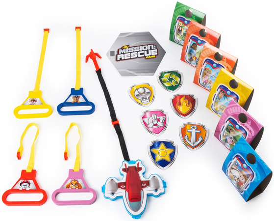 Psi Patrol Misja ratunkowa towarzyska Gra zręcznościowa wyzwanie Mission Rescue Spin Master
