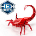 Hex Bots Ruchoma Figurka Scorpion Czerwony Zabawka Sensoryczna Światło