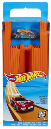 Mattel Hot Wheels zestaw torów z pojazdem Mega Tor Wyścigowy
