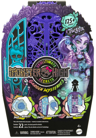 Monster High Zestaw Lalka Twyla 28 cm + akcesoria niespodzianki Straszyceum