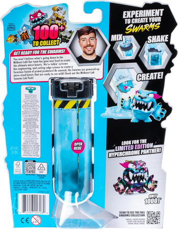Zestaw 5 figurek niespodzianek Mr Beast Lab Swarms Alpha Series Lab Pack