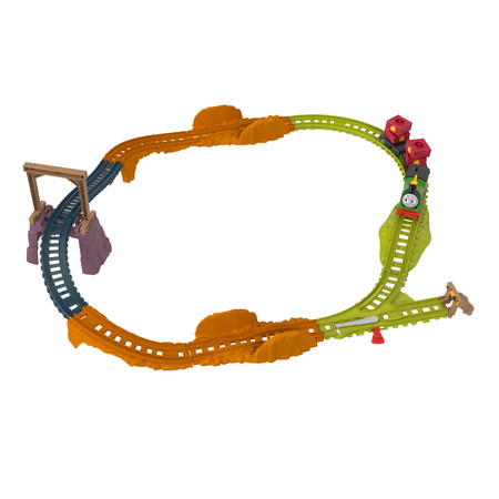 Zestaw Tomek i Przyjaciele Dostawa poczty Piotrusia lokomotywa z napędem + tory