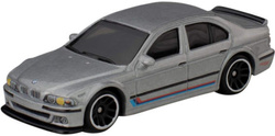 Hot Wheels Silver auto BMW M5 2001 Pojazd Osobowy Srebrny Samochód