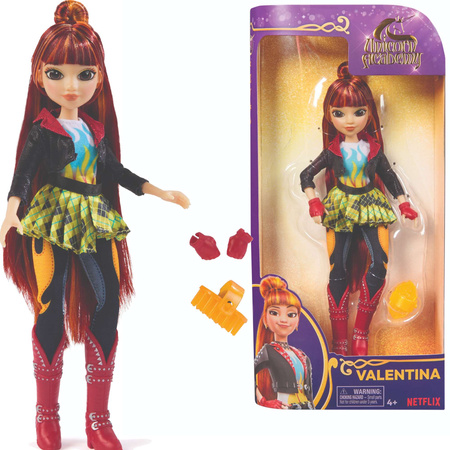 Unicorn Academy Zestaw Lalka Valentina 24 cm i Jednorożec Cinder + akcesoria