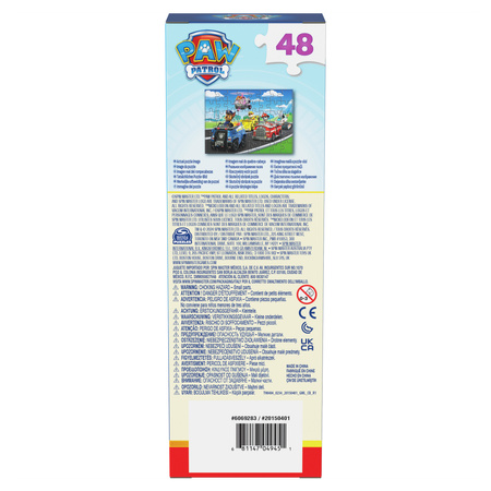 Puzzle Psi Patrol Ekipa Chase Skye Marshall Pojazdy 48 Elem. 27,9 X 38,1 Cm