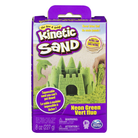 Piasek kinetyczny Kinetic Sand zielony 227 g