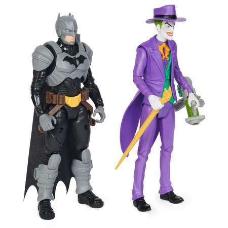 Duży Zestaw 2w1 DC Comics Batman vs Joker figurki 30 cm + akcesoria