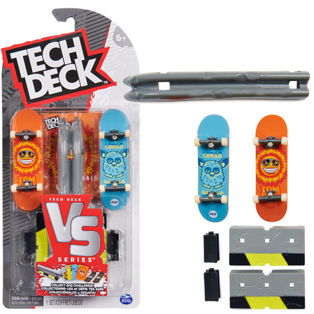 Tech Deck VS Series Flip i Chocolate zestaw z deskorolkami i przeszkodami