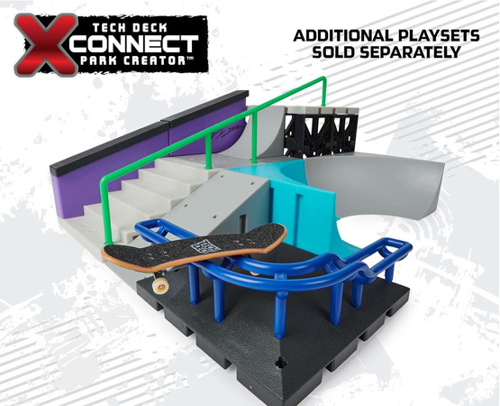 Tech Deck zestaw fingerboard Rampa Pyramid Point Baker+ kolorowa deskorolka kolekcjonerska