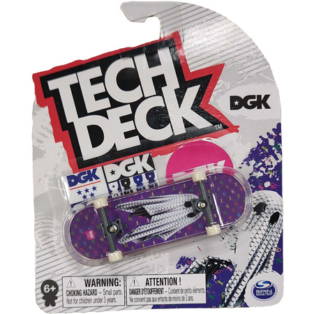 Tech Deck deskorolka fingerboard DGK Duszek + naklejki