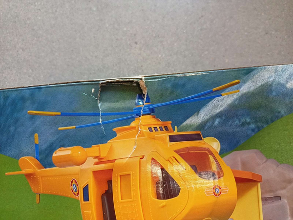 OUTLET Strażak Sam Stacja ratownictwa górskiego Remiza ze światłem i dźwiękiem USZKODZONE OPAKOWANIE